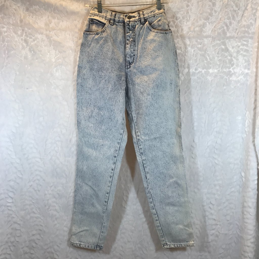 Vintage 80's Acid Wash High Waist Mom Jeans